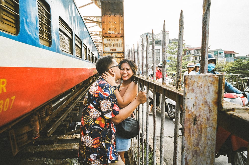 desination prenup photo shoot shot on film 2